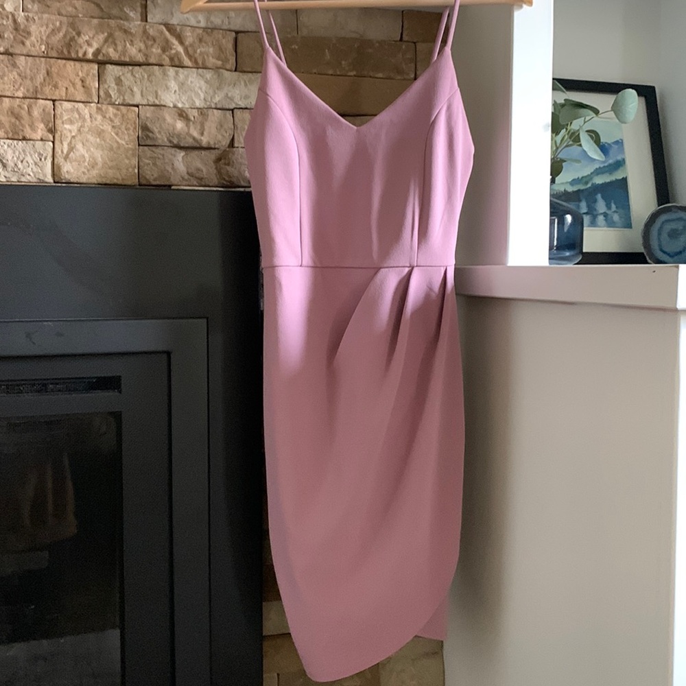 LULUS Forever Your Girl Mauve Pink Mini Dress